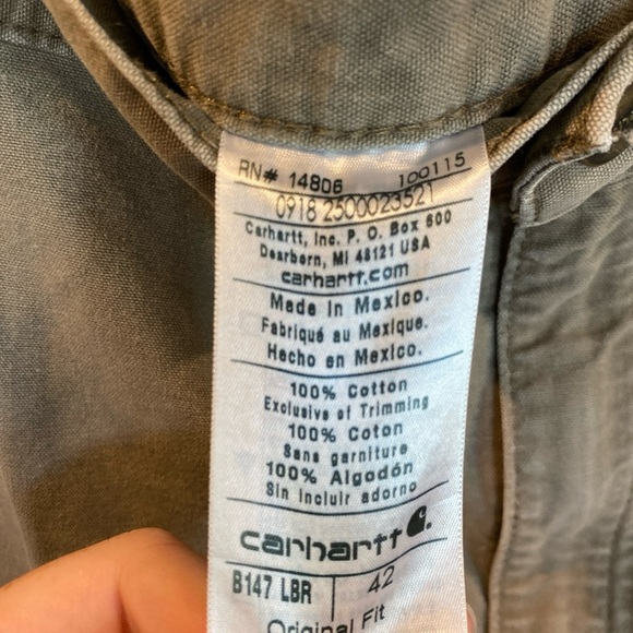 Carhartt Shorts Original Fit Mens Size 42 - Picture 4 of 7